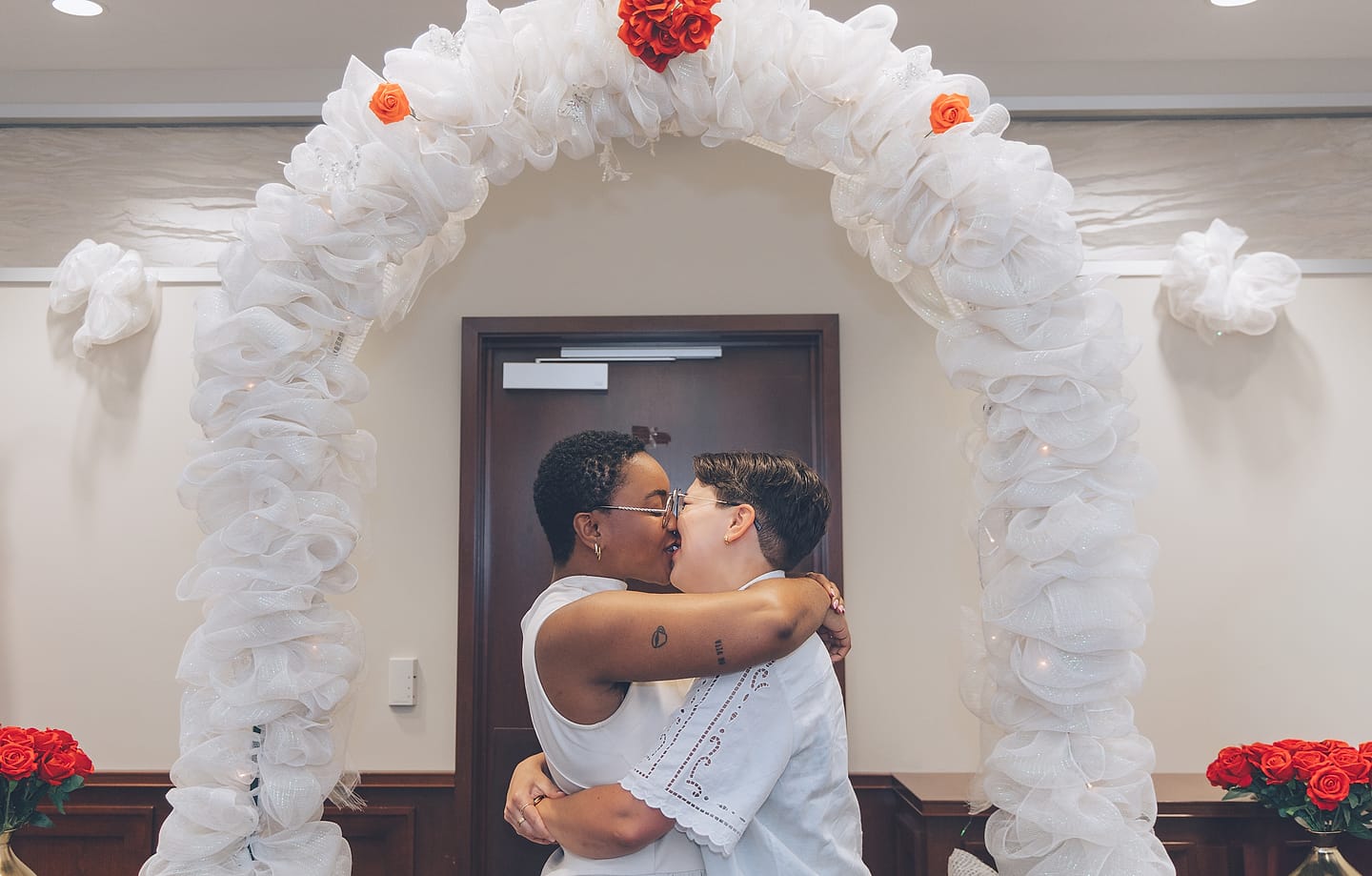 Wedding gallery photograph